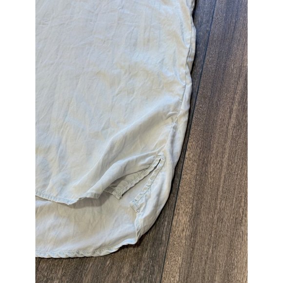 TRUE RELIGION Y2K RACERBACK TANK INDIGO DRESS WOMENS SZ S BLUE SHEER FRONT POCKE - Picture 3 of 9